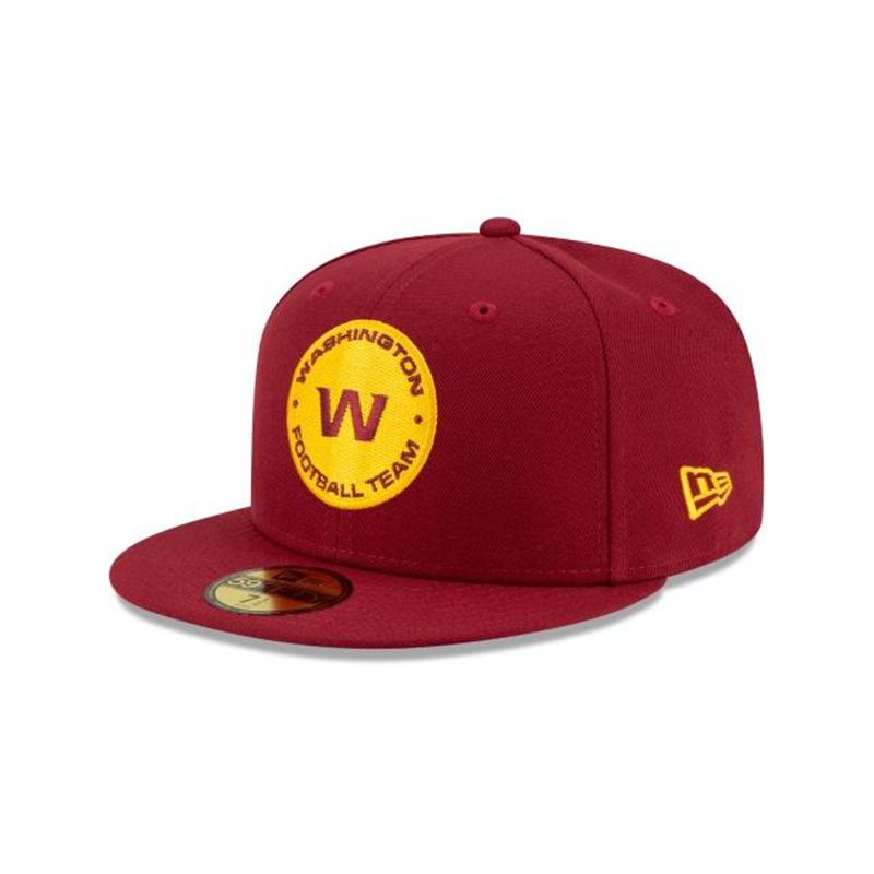 NFL Washington Football Team Basic 59Fifty Fitted (UCJ6008) - Red New Era Caps